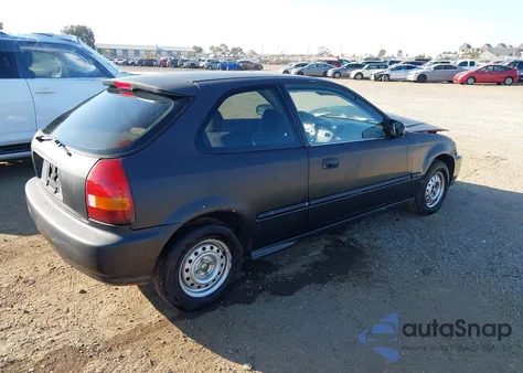 1996 Honda Civic Dx z USA, uszkodzony, nr VIN 2HGEJ6448TH113151